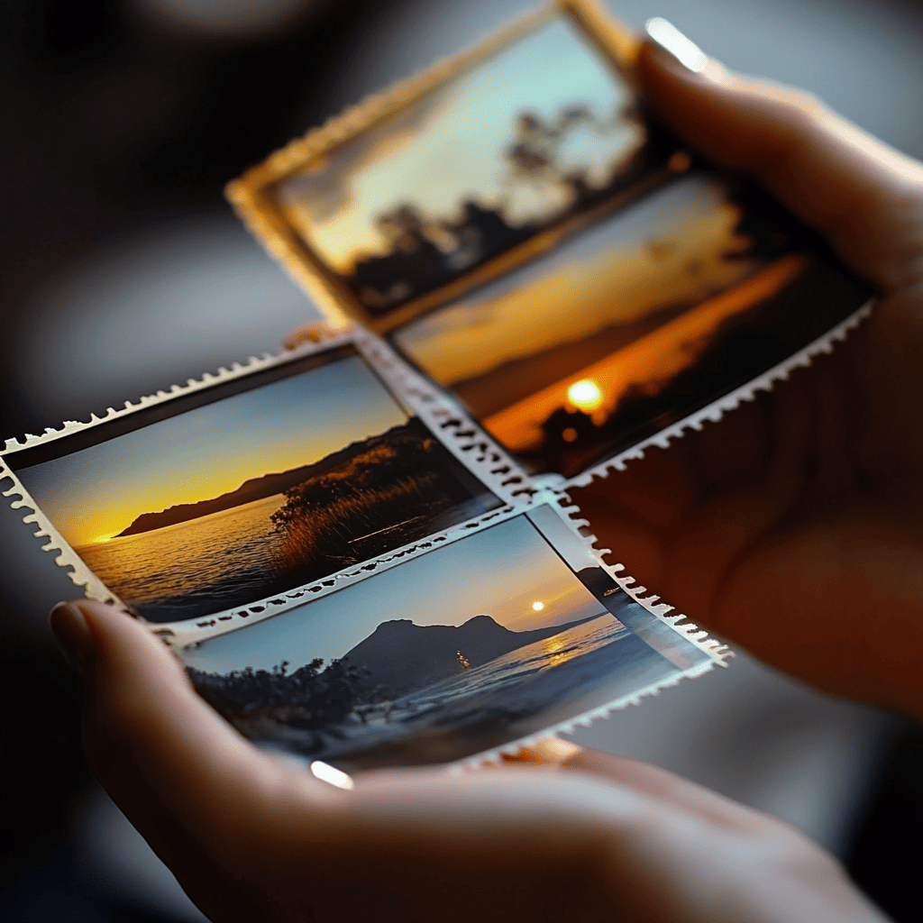 carrete de fotos